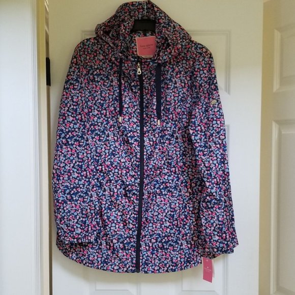 Kate Spade Packable Water-Resistant Jacket Anorak - Picture 1 of 13